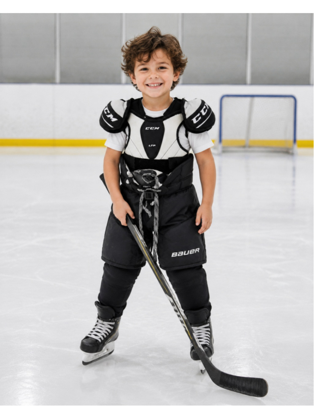 Bauer Youth Hockey Pants Size Small Fits 4-7 Yrs. Skate